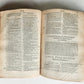 1566 BIBLE in LATIN ILLUSTRATED w/ FOLDING MAPS antique BIBLIA SACRA