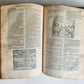 1566 BIBLE in LATIN ILLUSTRATED w/ FOLDING MAPS antique BIBLIA SACRA