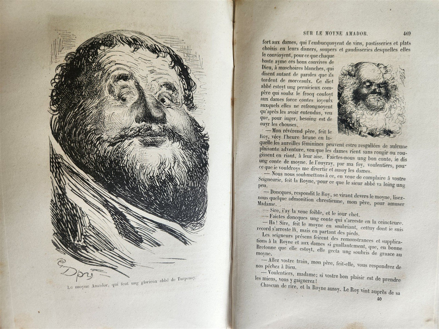 1870s BALZAC ILLUSTRATED by GUSTAVE DORE antique