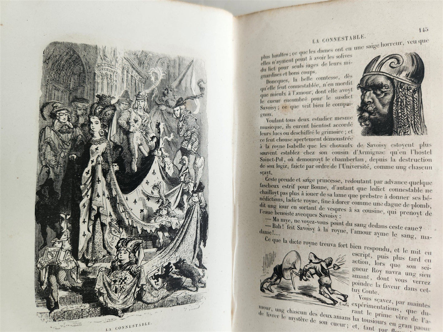 1870s BALZAC ILLUSTRATED by GUSTAVE DORE antique