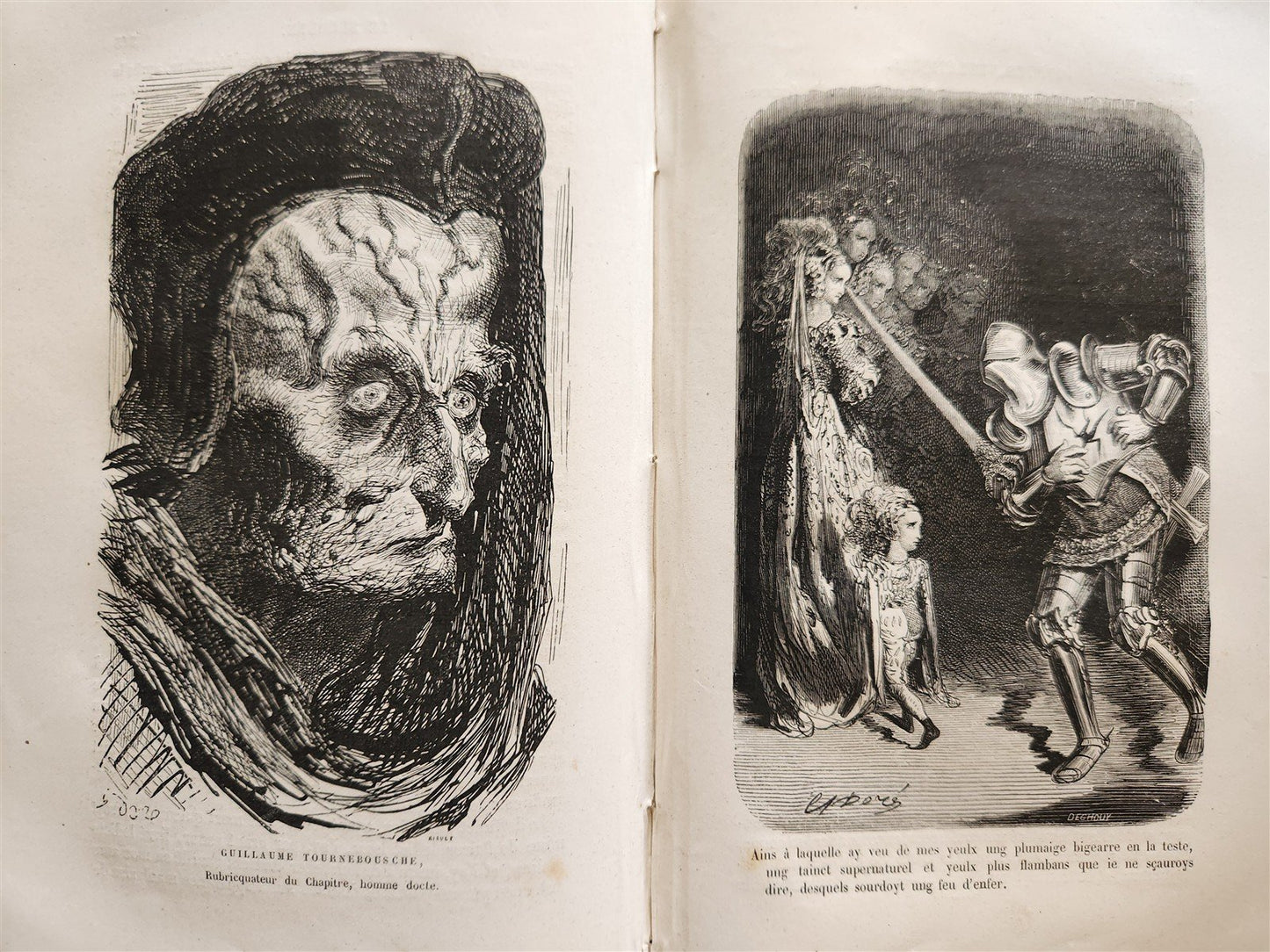 1870s BALZAC ILLUSTRATED by GUSTAVE DORE antique