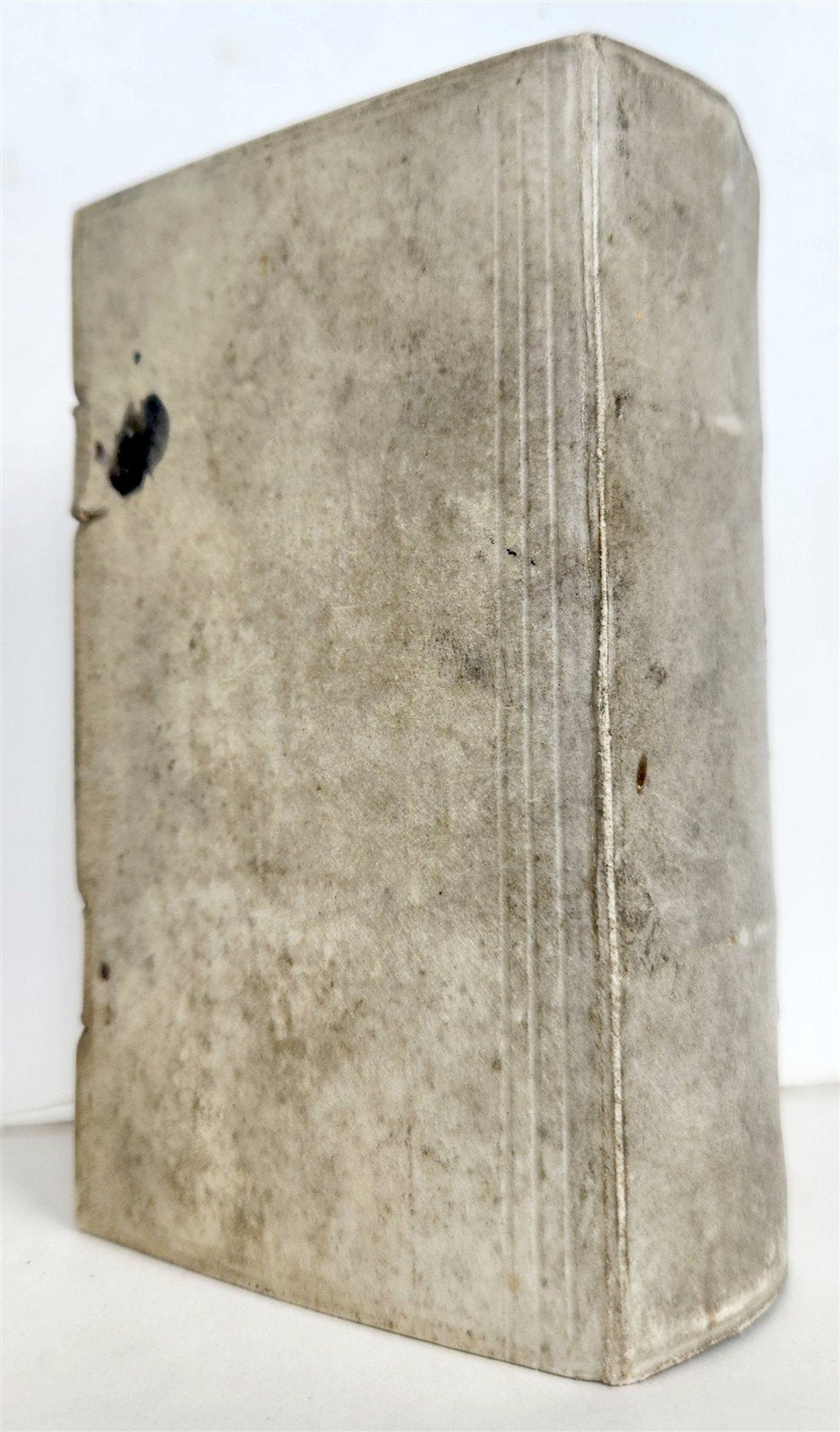 1656 HISPANIAE et LUSITANIAE antique ILLUSTRATED w/ MAPS vellum binding w/clasps