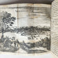 1656 HISPANIAE et LUSITANIAE antique ILLUSTRATED w/ MAPS vellum binding w/clasps