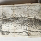 1656 HISPANIAE et LUSITANIAE antique ILLUSTRATED w/ MAPS vellum binding w/clasps