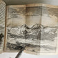 1656 HISPANIAE et LUSITANIAE antique ILLUSTRATED w/ MAPS vellum binding w/clasps
