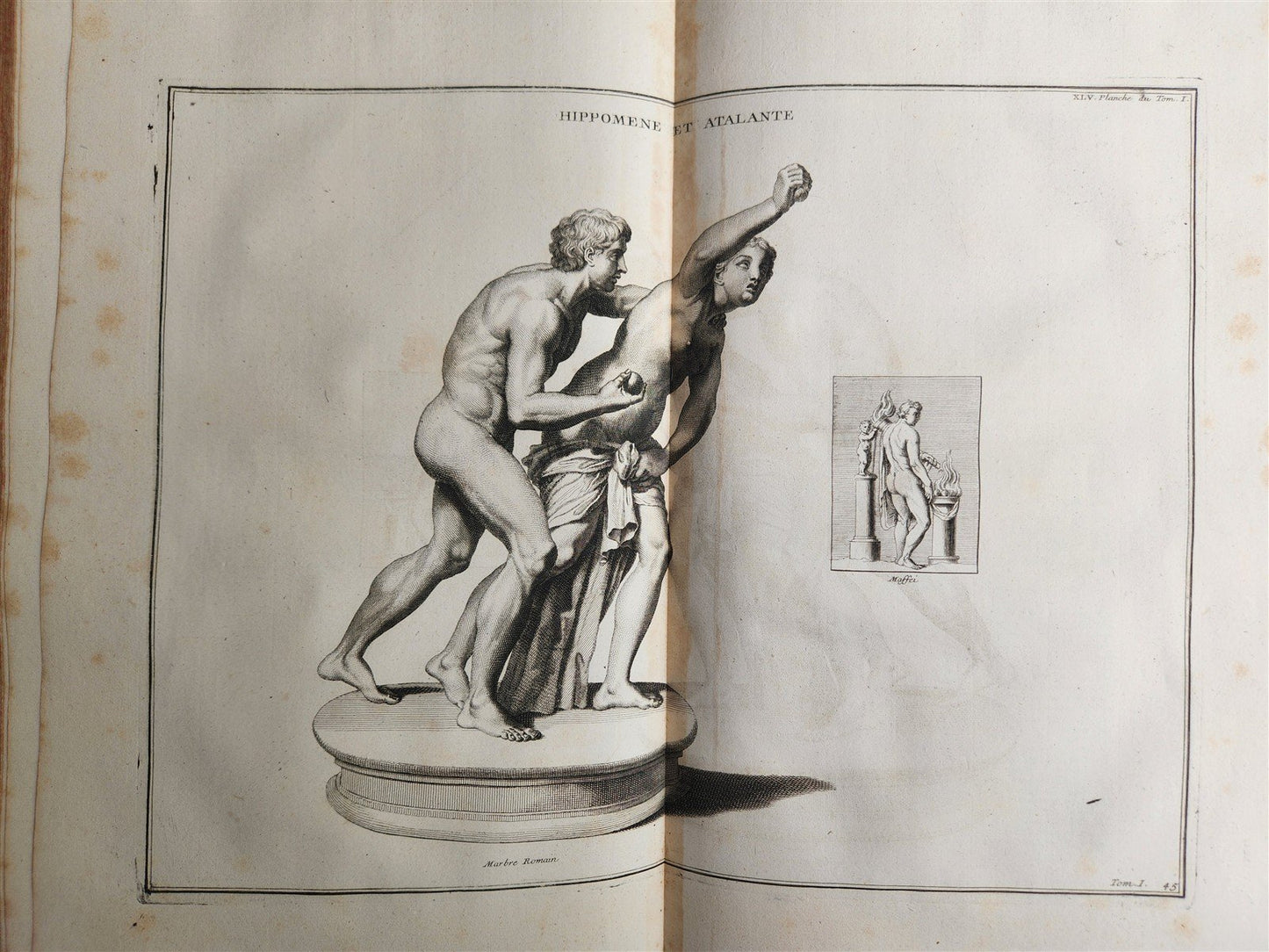 1719-24 MONTFAUCON ILLUSTRATED MONUMENTAL WORK on CLASSICAL ARCHEOLOGY 15 VOLS