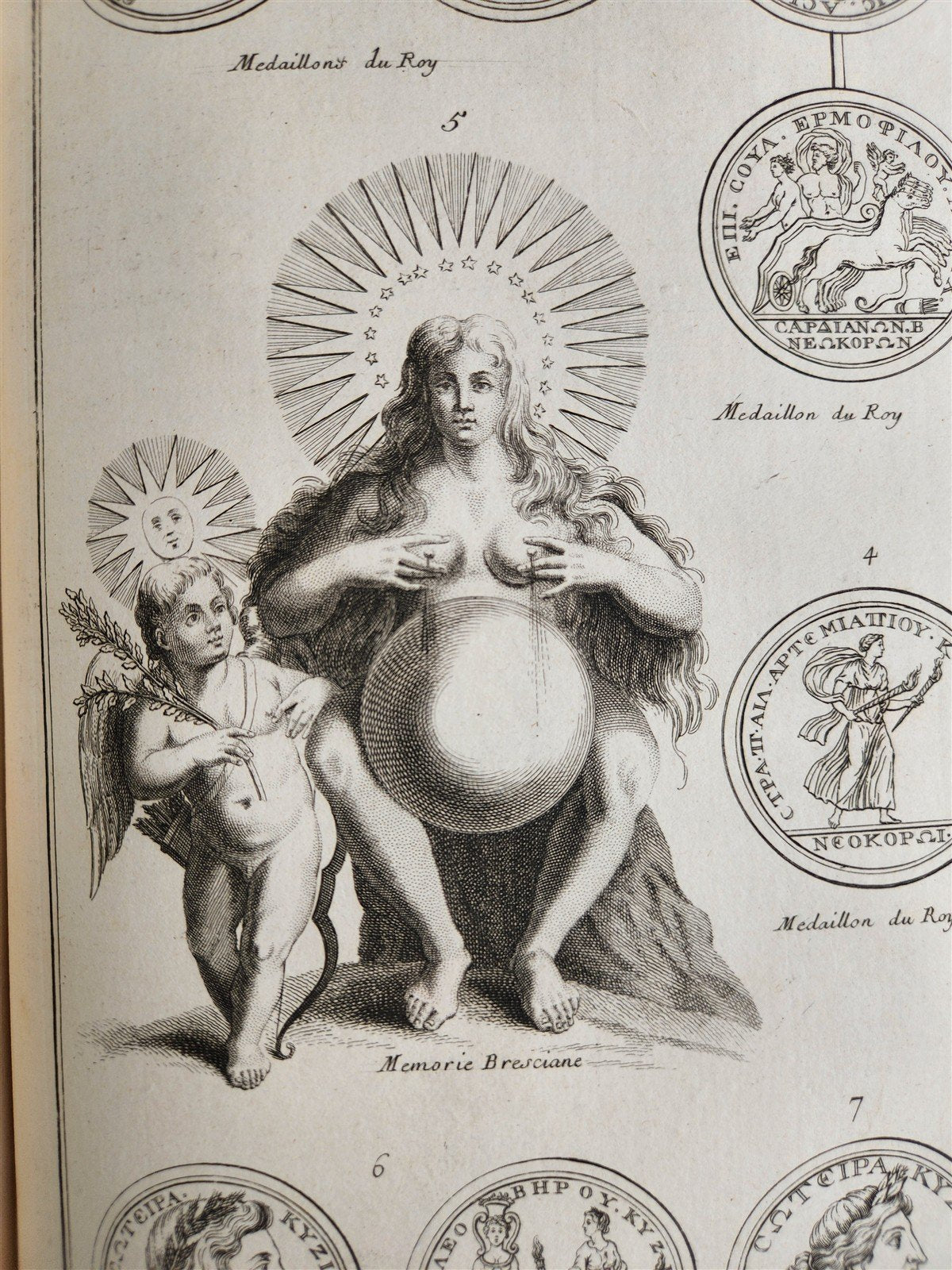 1719-24 MONTFAUCON ILLUSTRATED MONUMENTAL WORK on CLASSICAL ARCHEOLOGY 15 VOLS