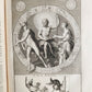 1719-24 MONTFAUCON ILLUSTRATED MONUMENTAL WORK on CLASSICAL ARCHEOLOGY 15 VOLS