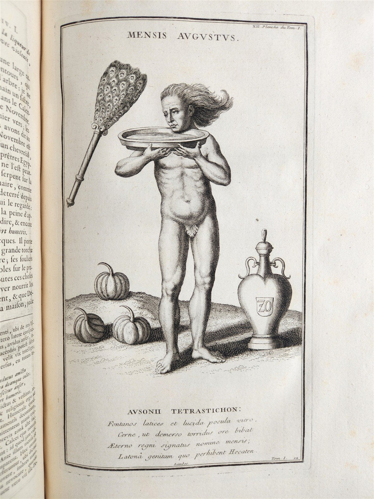 1719-24 MONTFAUCON ILLUSTRATED MONUMENTAL WORK on CLASSICAL ARCHEOLOGY 15 VOLS
