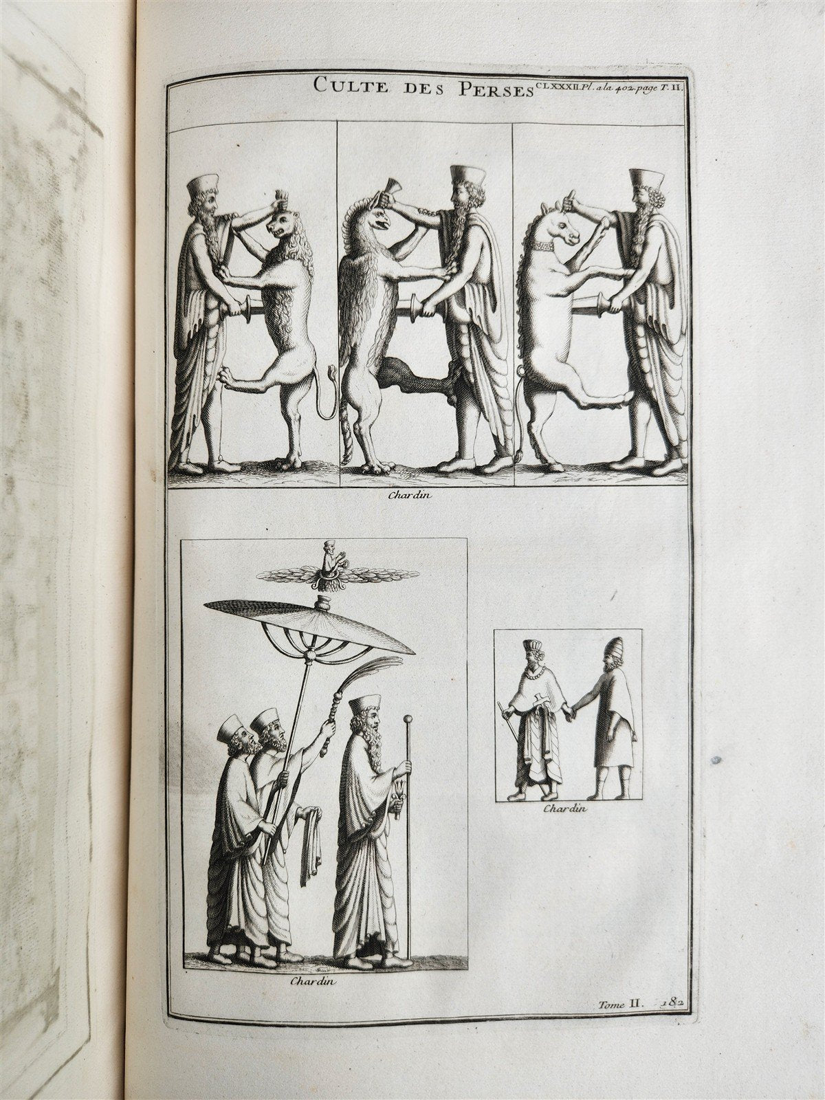 1719-24 MONTFAUCON ILLUSTRATED MONUMENTAL WORK on CLASSICAL ARCHEOLOGY 15 VOLS