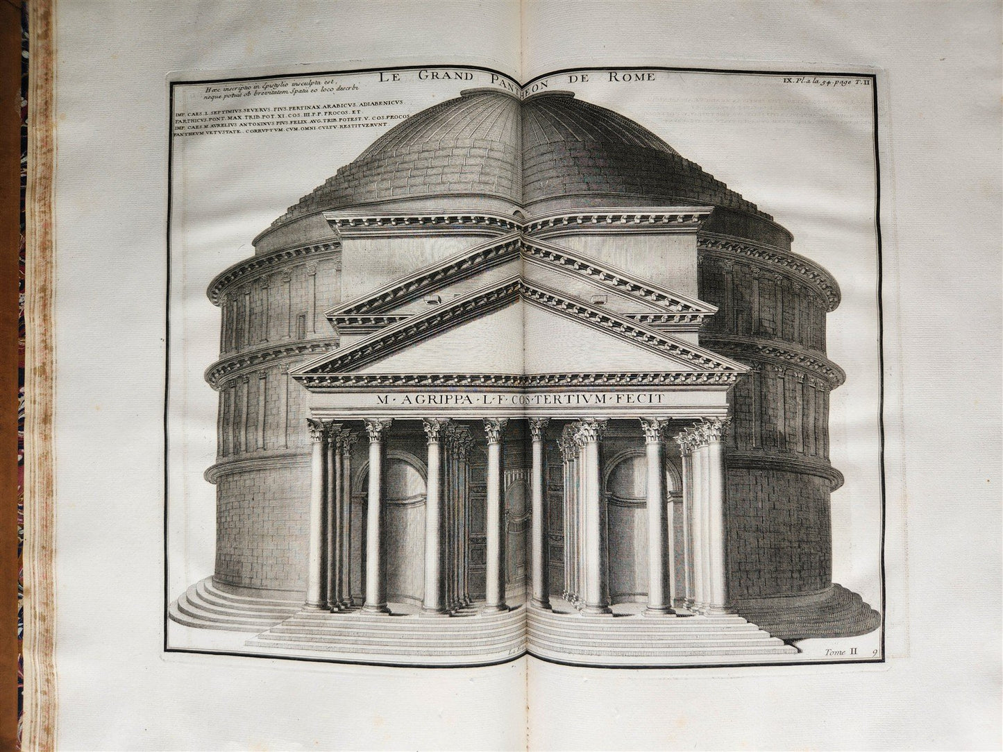 1719-24 MONTFAUCON ILLUSTRATED MONUMENTAL WORK on CLASSICAL ARCHEOLOGY 15 VOLS