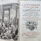 1719-24 MONTFAUCON ILLUSTRATED MONUMENTAL WORK on CLASSICAL ARCHEOLOGY 15 VOLS