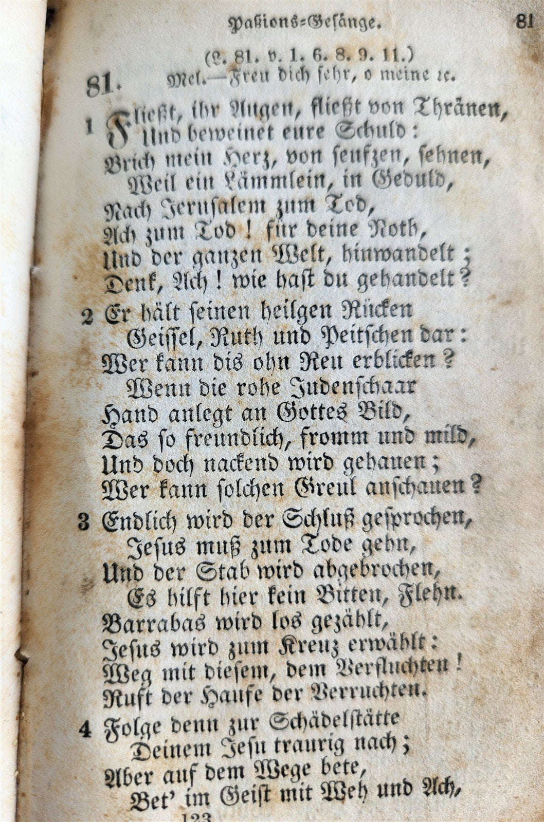 1837 PENNSYLVANIA GERMAN HYMNBOOK EVANGRLISCHE LIEDER-SAMMLUNG ANTIQUE