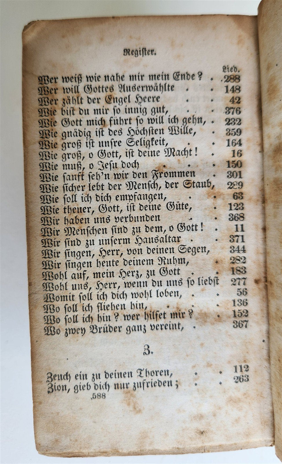 1837 PENNSYLVANIA GERMAN HYMNBOOK EVANGRLISCHE LIEDER-SAMMLUNG ANTIQUE