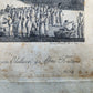 1795 DOMENICO PRONTI ENGRAVING VEDUTA DELLA PIAZZA NAVONA ORIGINAL antique