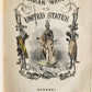 1851 INDIAN WARS IN UNITED STATES by John Frost antique AMERICANA illustrated