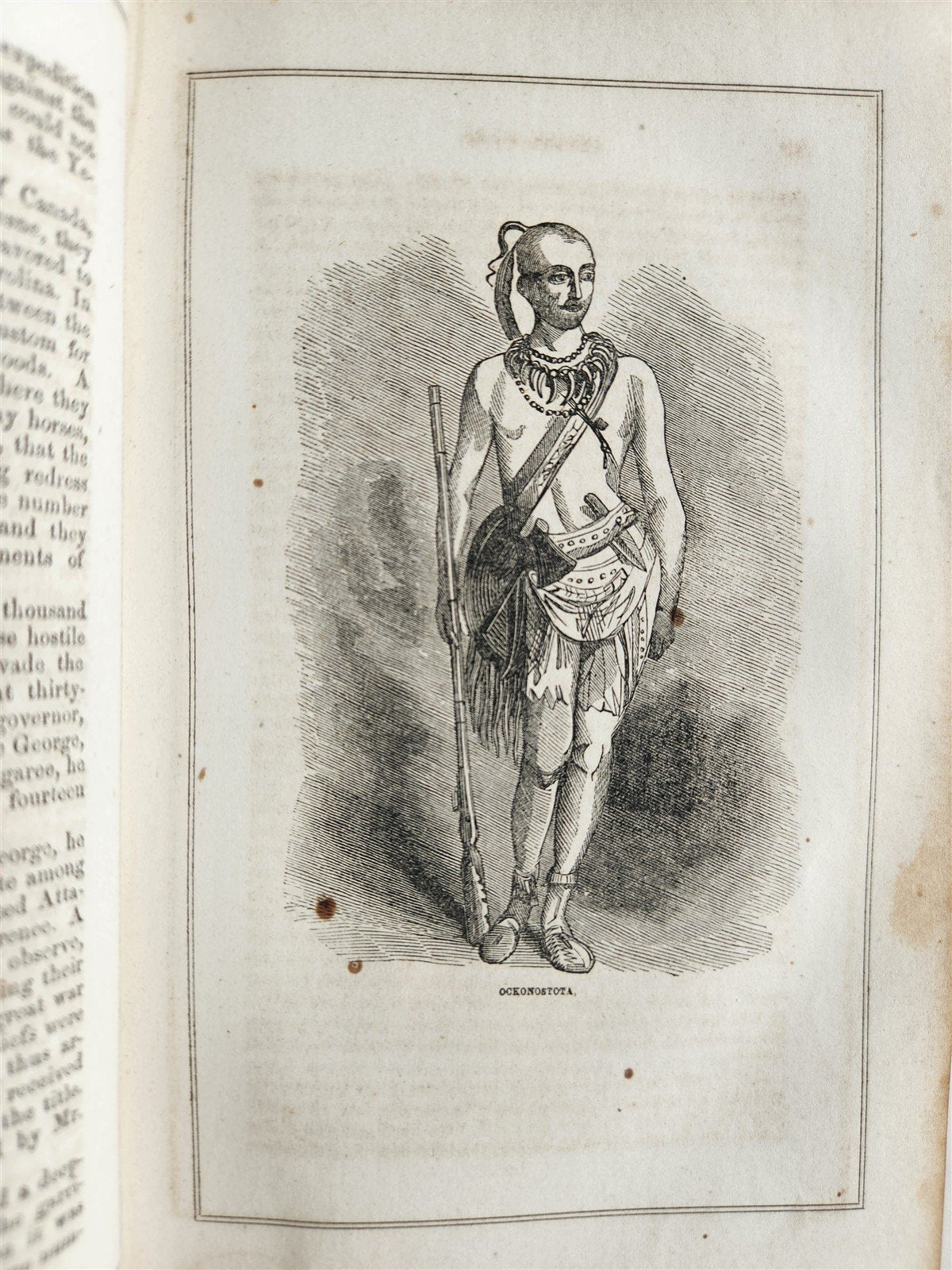 1851 INDIAN WARS IN UNITED STATES by John Frost antique AMERICANA illustrated