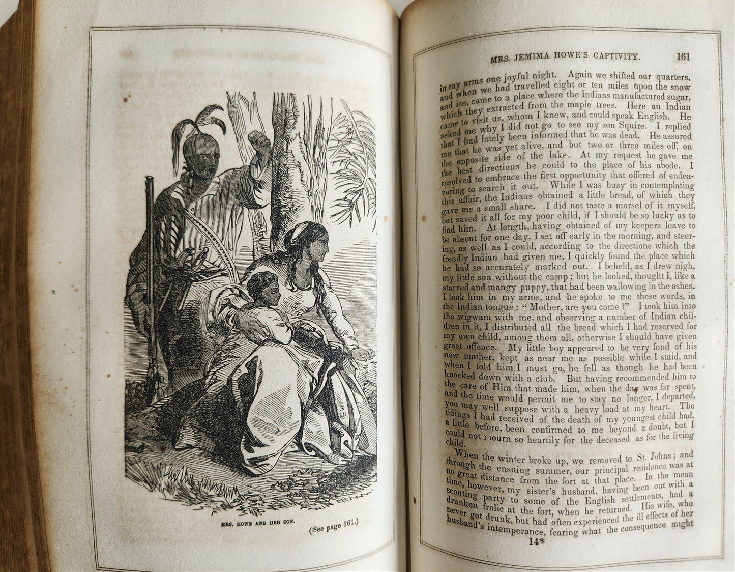 1851 INDIAN WARS IN UNITED STATES by John Frost antique AMERICANA illustrated