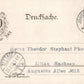 GERMANY ANNIVERSARY of PROCLAMATION of EMPIRE 1871-1901 ANTIQUE POSTCARD