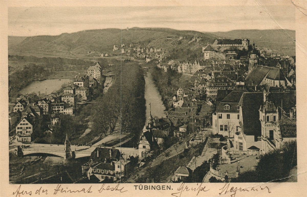 GERMANY TUBINGEN ANTIQUE POSTCARD