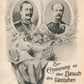 GERMANY BERLIN VISIT of DANISH ROYAL COUPLE ANTIQUE POSTCARD