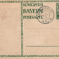 GERMAN PRINCE LUITPOLD of BAVARIA 90th ANNIVERSARY 1911 ANTIQUE POSTCARD