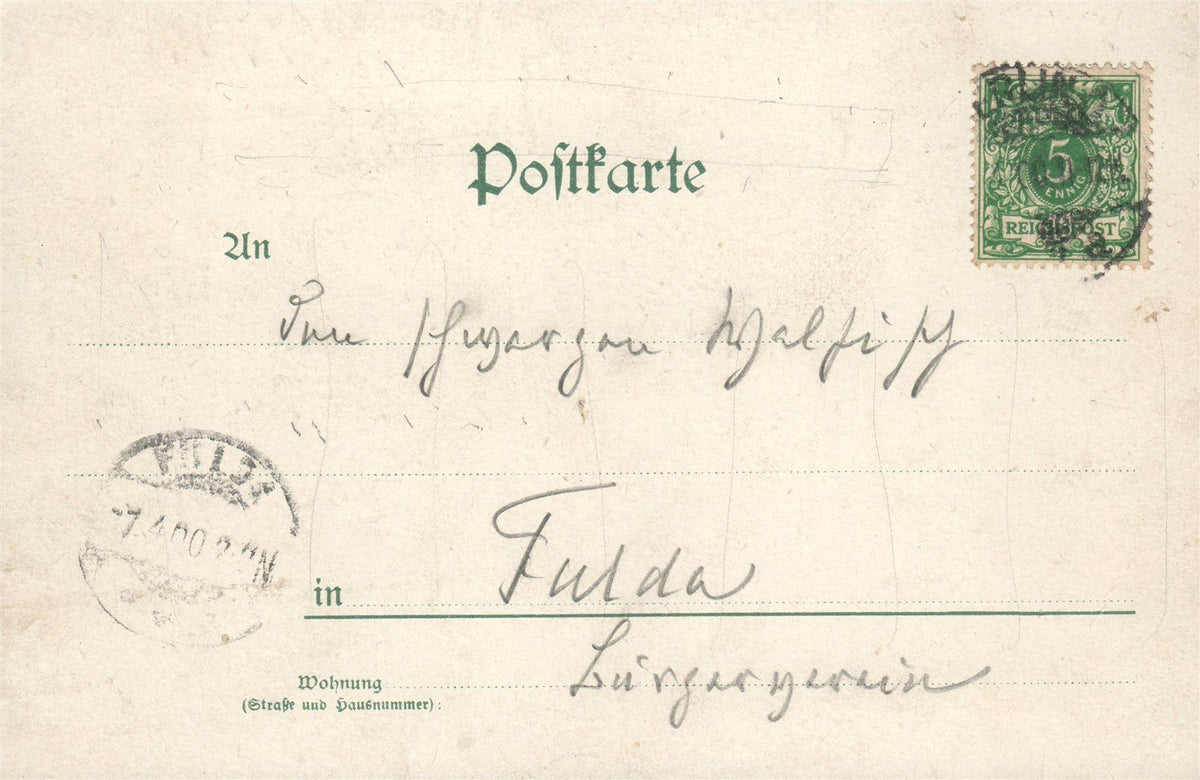 GERMANY BERLIN 1900 ANTIQUE POSTCARD