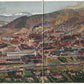 AUSTRIA KAPFENBERG STEELWORKS in STYRIA FOLDING DOUBLE ANTIQUE POSTCARD