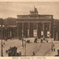 GERMANY BERLIN BRANDENBURGER TOR PARISER PLATZ ANTIQUE POSTCARD
