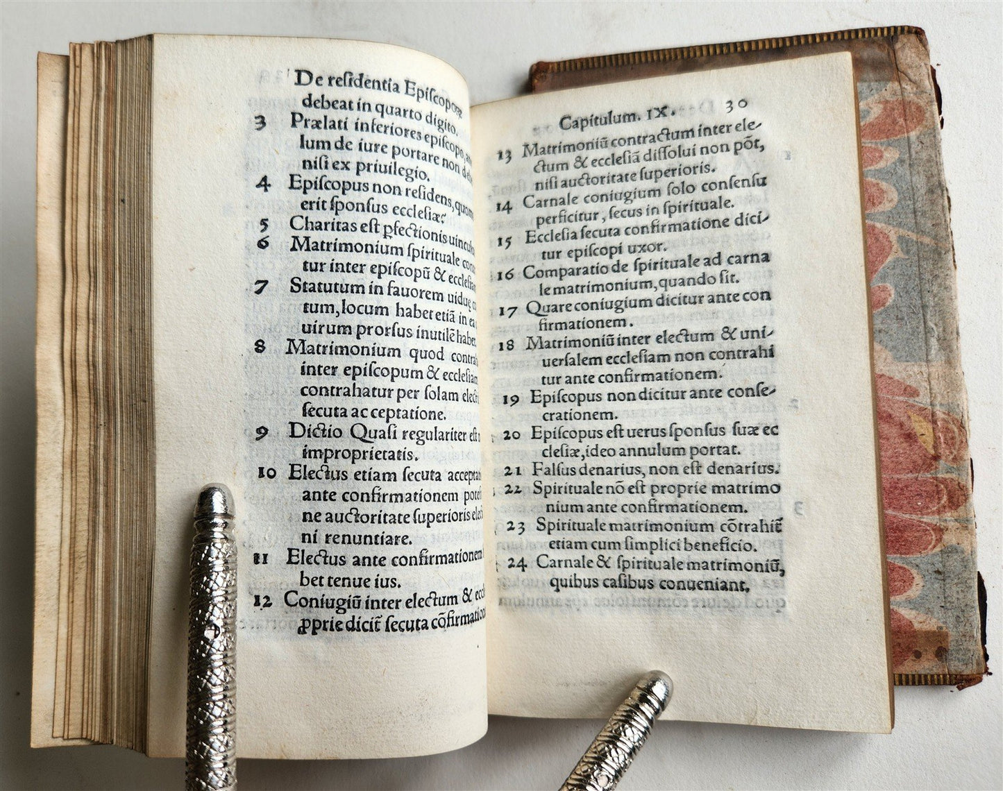 1548 TRACTATUS de RESIDENTIA EPISCOPORUM by HIERONYMI GIGANTIS antique 16th CENT