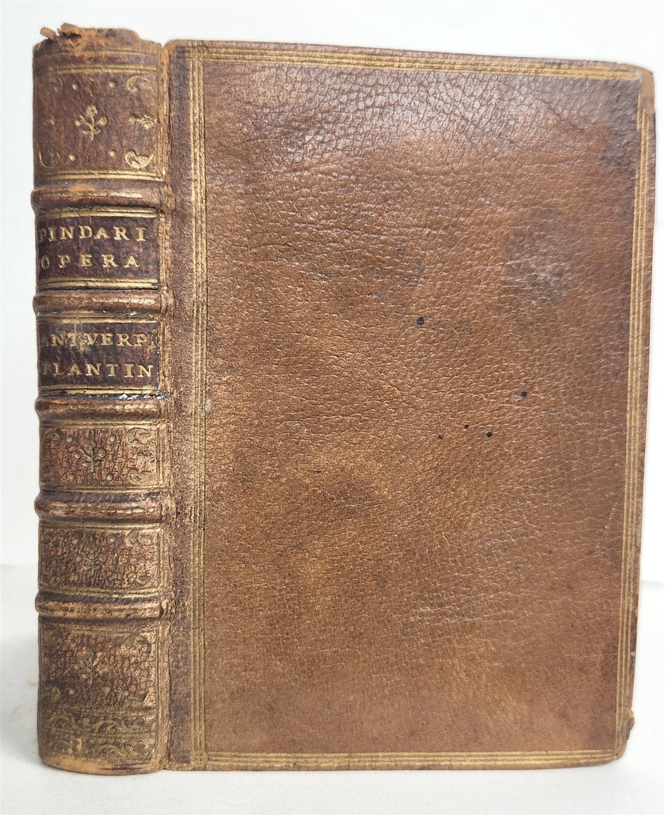 1567 POETRY in LATIN PLANTIN PRESS antique PINDARI OLYMPIA PYTHIA NEMEA ISTHMIA