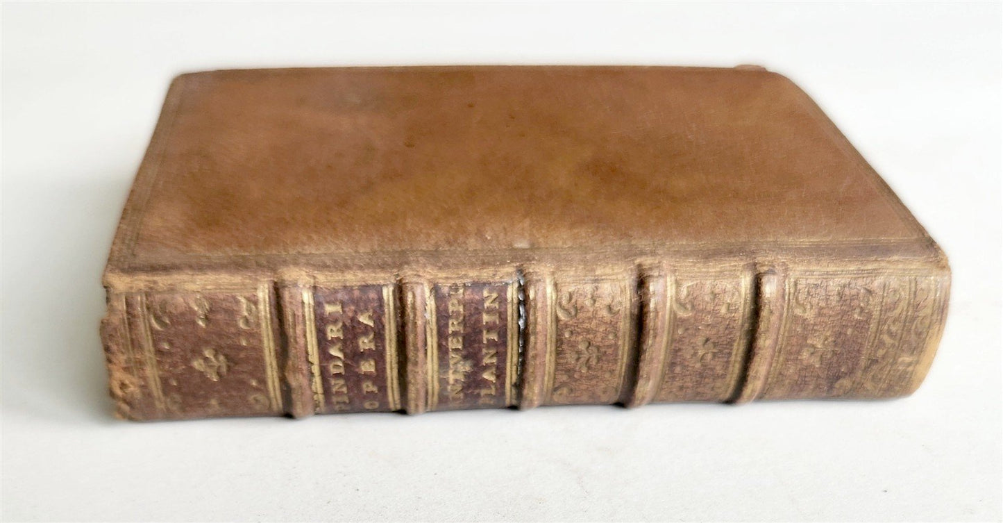 1567 POETRY in LATIN PLANTIN PRESS antique PINDARI OLYMPIA PYTHIA NEMEA ISTHMIA