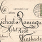 BLAHA LUJZA es KISS MIHALY early HUNGARIAN MOVIE ANTIQUE POSTCARD
