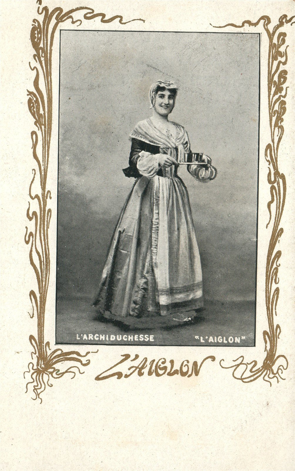 THEATRE PLAY L'ARCHIDUCHESSE L'AIGLON ANTIQUE FRENCH POSTCARD