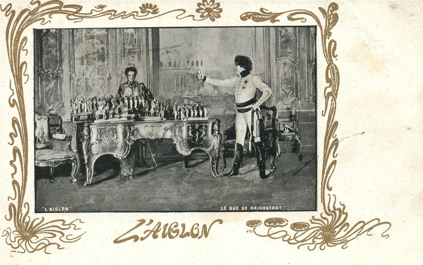 THEATRE PLAY LE DUC DE REICHSTADT L'AIGLON ANTIQUE FRENCH POSTCARD