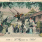 THEATRE PLAY CHANTECLER L'Hymne au Soleil by EDMOND ROSTAND ANTIQUE POSTCARD
