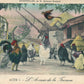 THEATRE PLAY CHANTECLER EDMOND ROSTAND L'arrivee de la Faisane ANTIQUE POSTCARD