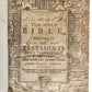 1664 BIBLE in ENGLISH antique RARE King James Version ORIGINAL BINDING w/CLASP