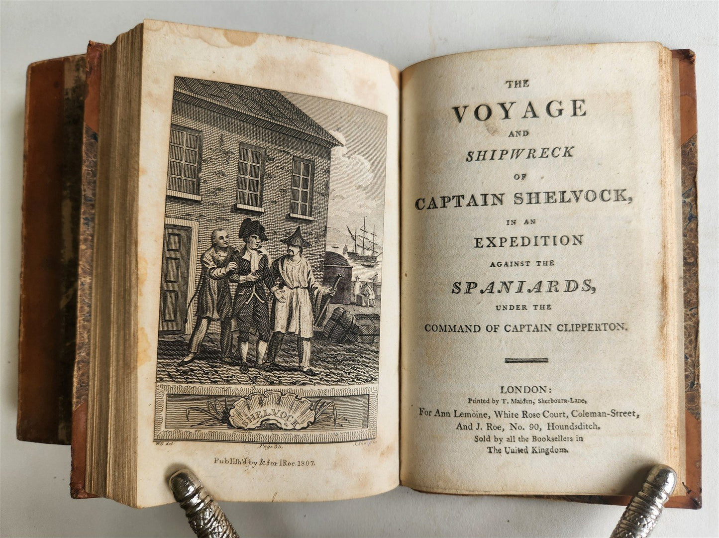 1806 Pocket Navigator Collection of Voyages antique 4 VOLS ILLUSTRATED