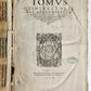 1556 John Chrysostom BIBLE COMMENTARIES antique WOMAN PRINTER 16th CENTURY FOLIO