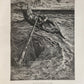 1877 DER ALTE MATROSE antique Illustrated GUSTAVE DORE Rime of Ancient Mariner