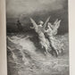 1877 DER ALTE MATROSE antique Illustrated GUSTAVE DORE Rime of Ancient Mariner