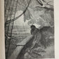 1877 DER ALTE MATROSE antique Illustrated GUSTAVE DORE Rime of Ancient Mariner