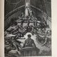 1877 DER ALTE MATROSE antique Illustrated GUSTAVE DORE Rime of Ancient Mariner