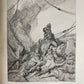1877 DER ALTE MATROSE antique Illustrated GUSTAVE DORE Rime of Ancient Mariner