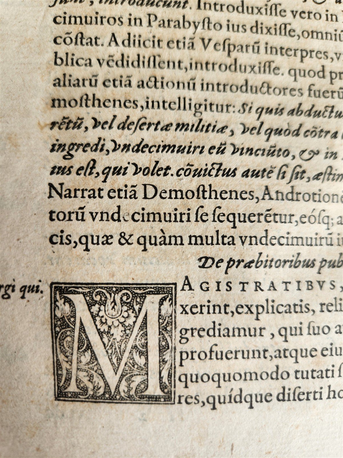 1576 HISTORY of ATHENS & SPARTA by Carlo SIGONIO antique 16th CENTURY FOLIO