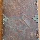 1737 MONUMENTAL Psalterium Romanum antique MASSIVE FOLIO w/ METAL DECORATIONS