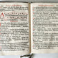 1737 MONUMENTAL Psalterium Romanum antique MASSIVE FOLIO w/ METAL DECORATIONS