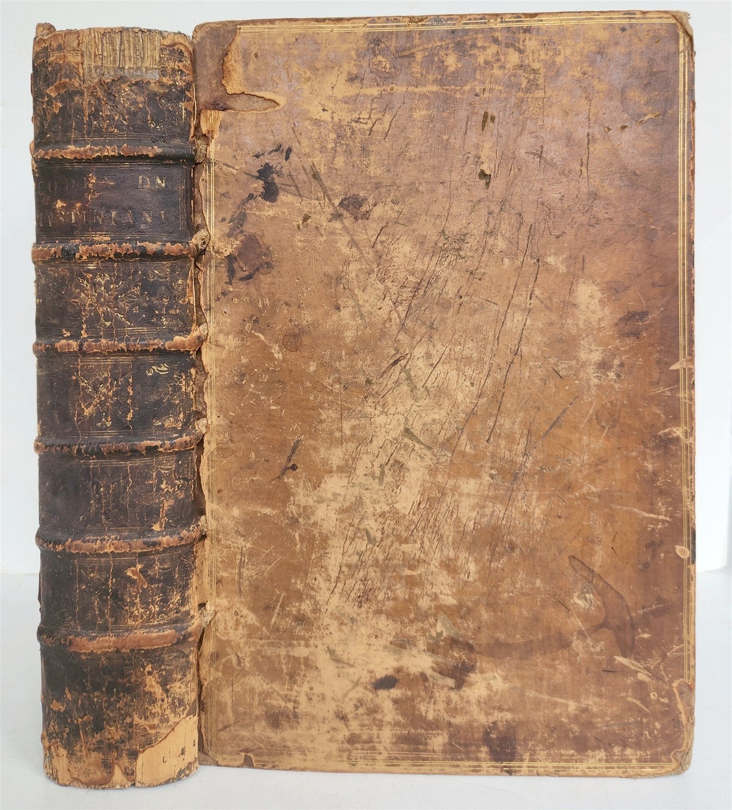 1559 CODEX DN. IUSTINIANI antique 16th CENTURY FOLIO Code of Justinian