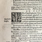 1527 POST-INCUNABULA BIBLE COMMENTARIES by ERASMUS antique 16th CENTURY FOLIO